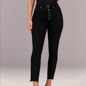 Abercrombie and Fitch Curve Love High Rise Jeans